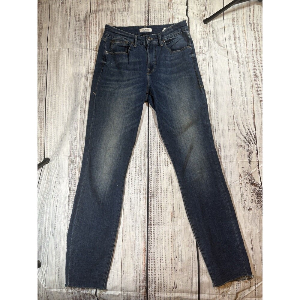 Good American High Waisted Skinny Jeans Good Legs Ankle Length Size 6/28